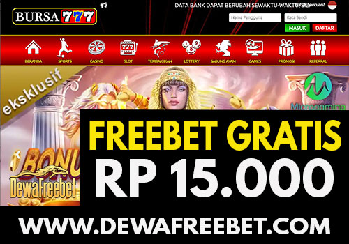 Bursa777 dewafreebet