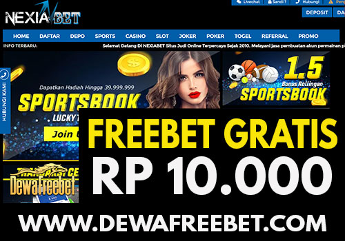 NexiaBet dewafreebet