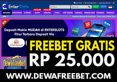 ENTERSLOTS dewafreebet