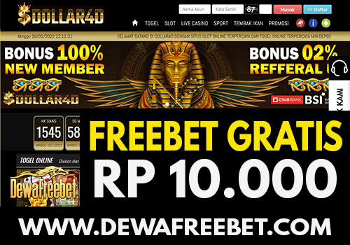 dolar4D dewafreebet