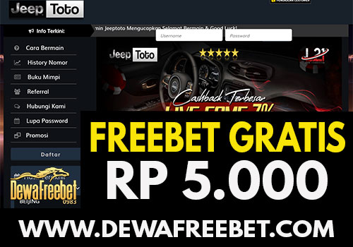 jeeptoto- dewafreebet