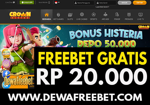 crownslot88-dewafreebet-dewafreebet-freebet gratis-freechip terbaru-betgratis