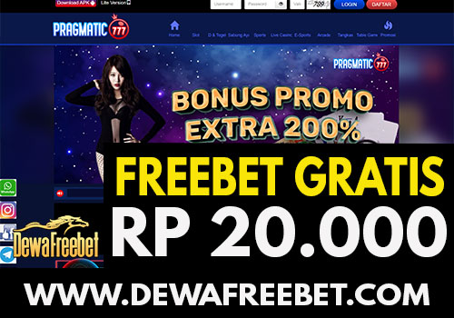 pragmatic777-dewafreebet-dewafreebet-freebet gratis-betgratis-freechip terbaru