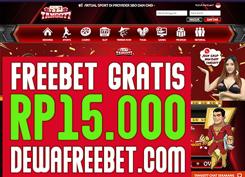 freebet gratis TANGO77