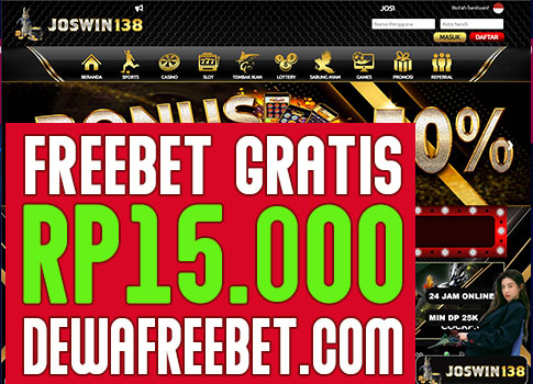 joswin138 dewa freebet gratis tanpa syarat 2022