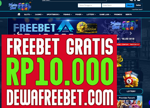 mainslot777 dewa freebet gratis tanpa syarat 2022