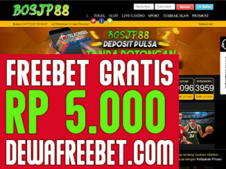 bosjp88 freebet slot