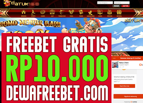 datuk168 freebet gratis dewa freebet