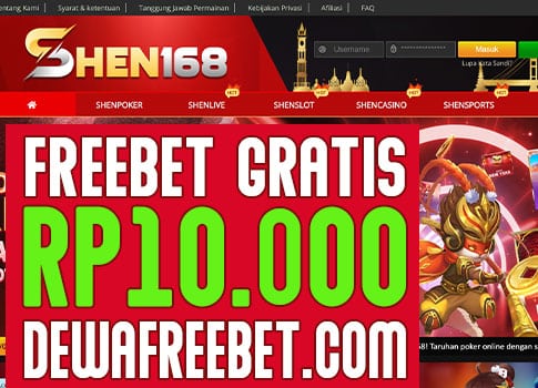 shen168 dewa freebet