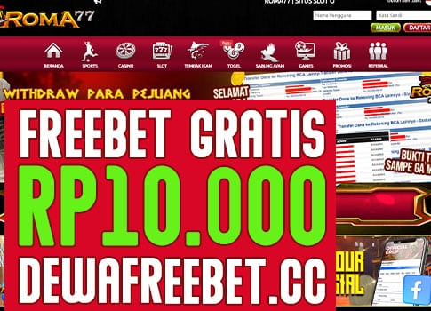 roma77-freebet-gratis-dewafreebet